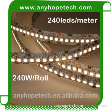 New product 3000K 48W per 5M 1200LEDs flexible led tape lights